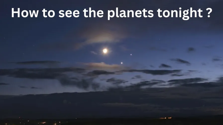 How to see the planets tonight
