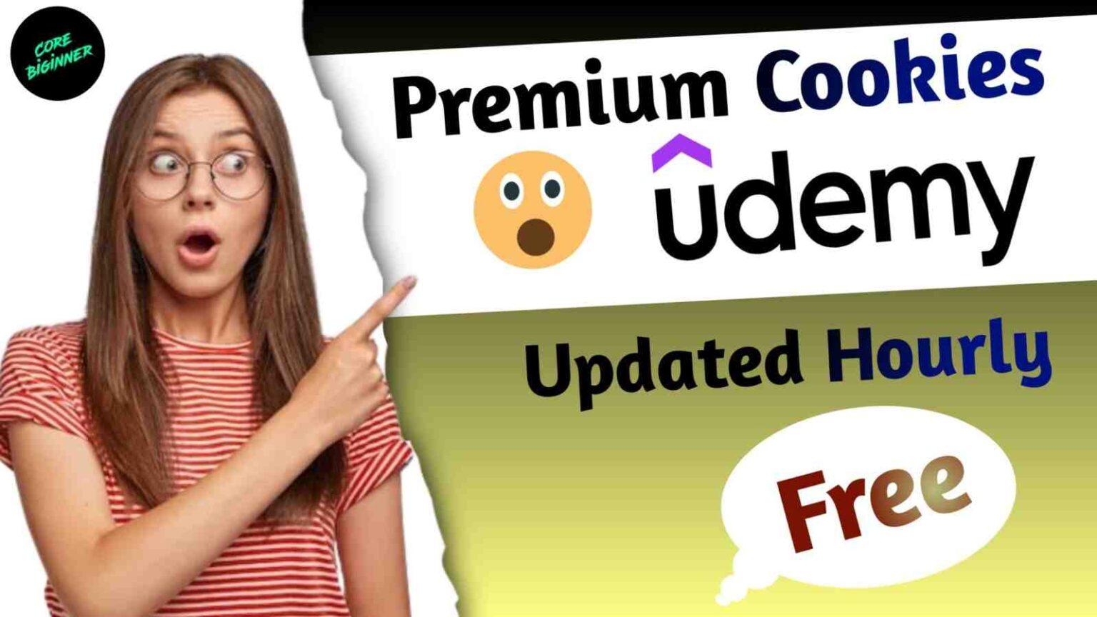 100 Working Life Time Free Udemy Premium Cookies 2023