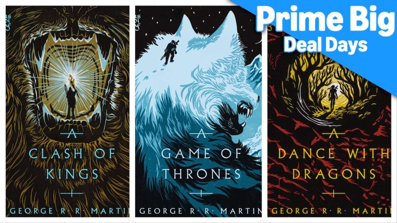 New Recreation Of Thrones Novel Field Set Is 50% Off – All 5 Books Have New Cowl Artwork