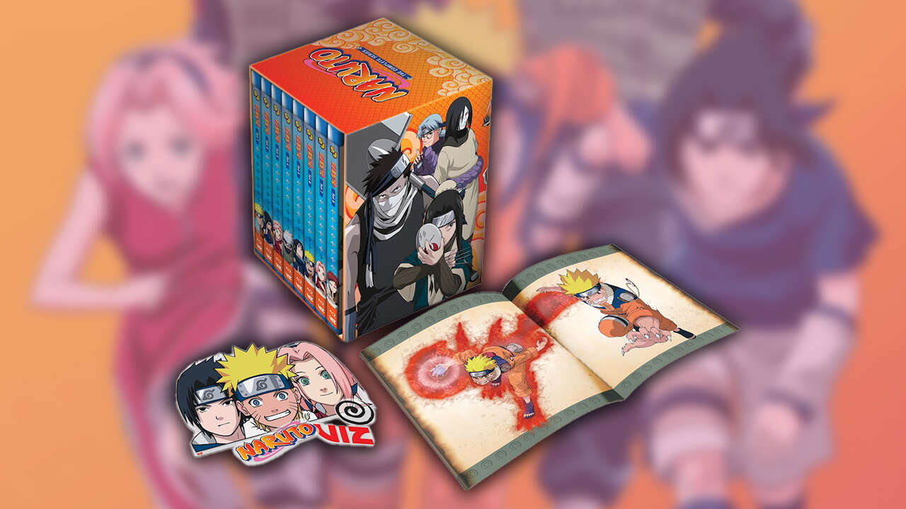 Naruto: The Full Collection Blu-Ray Field Set Up For Preorder At Amazon