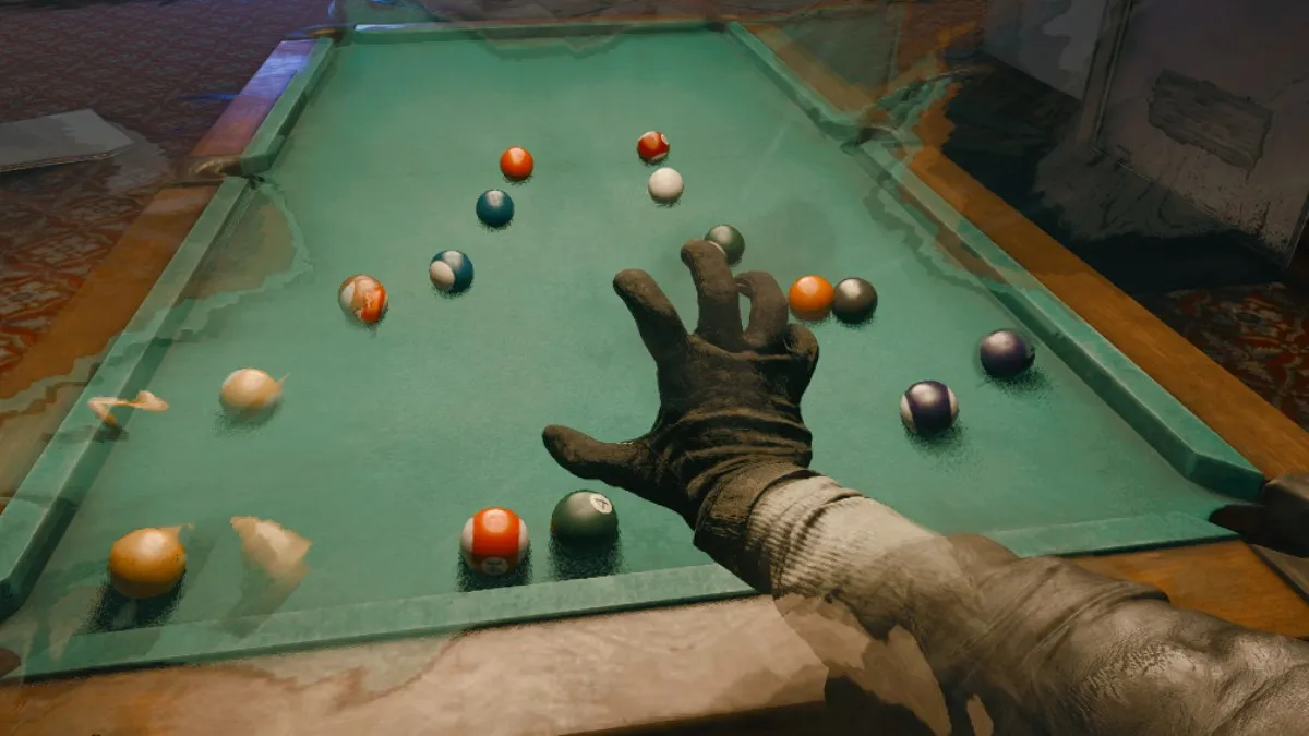 Liberty Falls Pool Desk Easter Egg Information