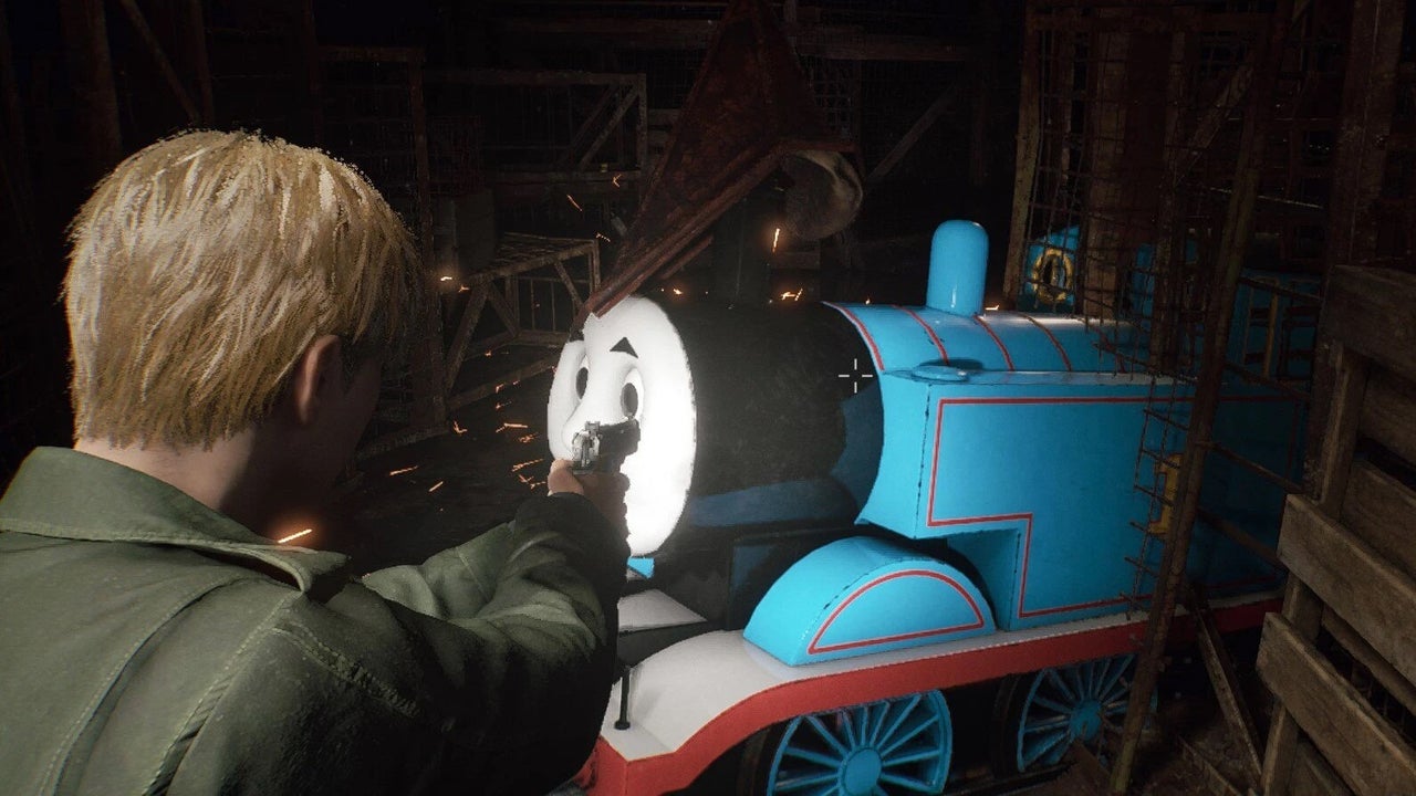 Silent Hill 2 Remake Mod Switches Pyramid Head for Thomas the Tank Engine, Clearly