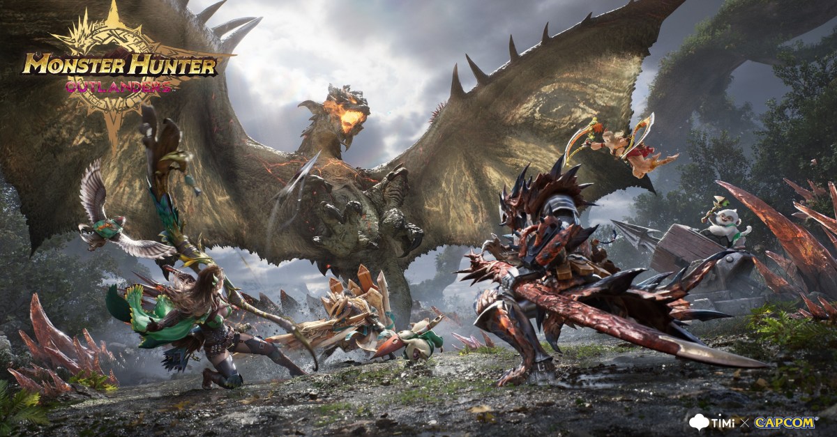 Monster Hunter Outlanders introduced for cellular by Capcom, Tencent